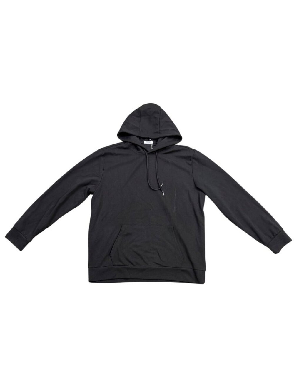 Coofandy Mens Black Hoodie Casual Lightweight Pullover With Pockets Sz XL - Picture 2 of 7